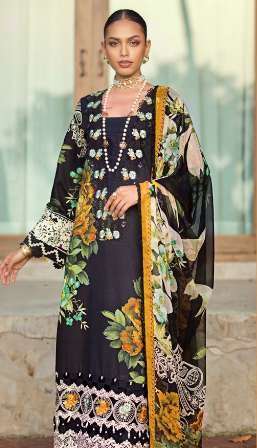 Elaf Signature Embroidered Lawn Open Pic by Elaf